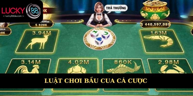 Luật chơi cơ bản game bầu cua cá cược 